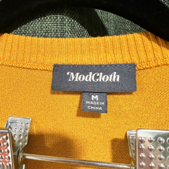ModCloth color block cardigan. Excellent condition. - Picture 2 of 3